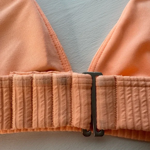 Billabong Peach Ribbed Swimwear - Picture 6 of 10